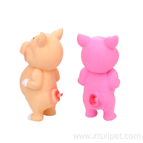 Funny Pig Shape Latex Pig Toy Squeaky MToy